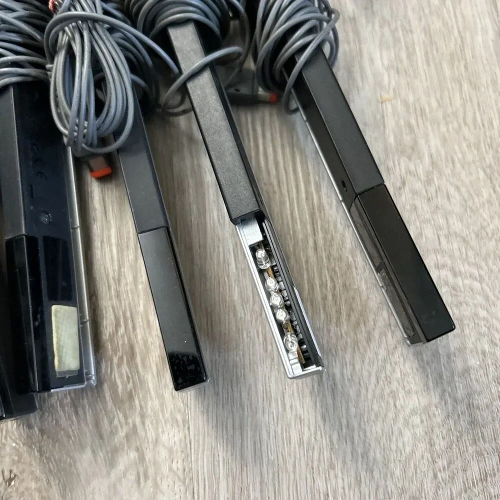 Nintendo Wii Sensor Bar Lot of 6 OEM Wired RVL-014 Wii & Wii U Genuine Tested